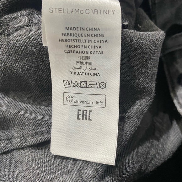 Stella McCartney Flock Dot Denim Skirt NWT - Picture 9 of 10